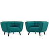 Bestow 2 Piece Upholstered Fabric Armchair Set / EEI-2982