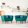 Bestow 2 Piece Upholstered Fabric Armchair Set / EEI-2982