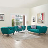 Bestow 3 Piece Upholstered Fabric Sofa and Armchair Set / EEI-2977