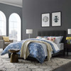 Amira King Upholstered Fabric Bed / MOD-6002