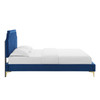 Sienna Performance Velvet Twin Platform Bed / MOD-6906