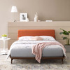 Luella Queen Upholstered Fabric Platform Bed / MOD-6047