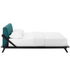 Luella Queen Upholstered Fabric Platform Bed / MOD-6047