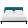 Luella Queen Upholstered Fabric Platform Bed / MOD-6047