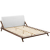 Luella Queen Upholstered Fabric Platform Bed / MOD-6047