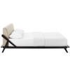 Luella Queen Upholstered Fabric Platform Bed / MOD-6047