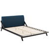 Luella Queen Upholstered Fabric Platform Bed / MOD-6047