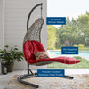 Landscape Hanging Chaise Lounge Outdoor Patio Swing Chair / EEI-2952