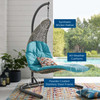 Landscape Hanging Chaise Lounge Outdoor Patio Swing Chair / EEI-2952