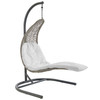 Landscape Hanging Chaise Lounge Outdoor Patio Swing Chair / EEI-2952