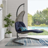 Landscape Hanging Chaise Lounge Outdoor Patio Swing Chair / EEI-2952