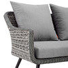 Endeavor Outdoor Patio Wicker Rattan Loveseat / EEI-3024