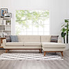 Engage Right-Facing Upholstered Fabric Sectional Sofa / EEI-2119