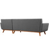 Engage Right-Facing Upholstered Fabric Sectional Sofa / EEI-2119