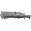 Engage Right-Facing Upholstered Fabric Sectional Sofa / EEI-2119
