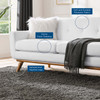 Engage Right-Facing Upholstered Fabric Sectional Sofa / EEI-2119