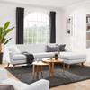 Engage Right-Facing Upholstered Fabric Sectional Sofa / EEI-2119