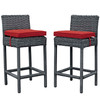 Summon 2 Piece Outdoor Patio Sunbrella® Pub Set / EEI-2197