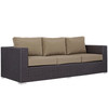 Convene 3 Piece Outdoor Patio Sofa Set / EEI-2178