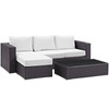 Convene 3 Piece Outdoor Patio Sofa Set / EEI-2178