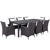 Convene 9 Piece Outdoor Patio Dining Set / EEI-2217