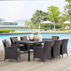 Convene 9 Piece Outdoor Patio Dining Set / EEI-2217