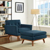 Engage 2 Piece Armchair and Ottoman / EEI-2187