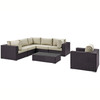 Convene 7 Piece Outdoor Patio Sectional Set / EEI-2157