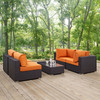 Convene 5 Piece Outdoor Patio Sectional Set / EEI-2163