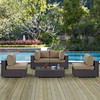 Convene 5 Piece Outdoor Patio Sectional Set / EEI-2163