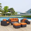 Convene 8 Piece Outdoor Patio Sectional Set / EEI-2206