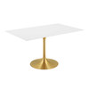 Lippa 60" Rectangular Wood Dining Table / EEI-3256