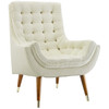 Suggest Button Tufted Performance Velvet Lounge Chair / EEI-3001