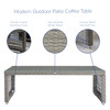 Aura Rattan Outdoor Patio Coffee Table / EEI-2919