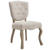 Array Vintage French Upholstered Dining Side Chair / EEI-2878