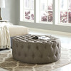 Amour Upholstered Fabric Ottoman / EEI-2225