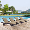 Convene Outdoor Patio Chaise Set of 4 / EEI-2429