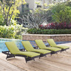 Convene Outdoor Patio Chaise Set of 4 / EEI-2429