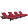 Convene Outdoor Patio Chaise Set of 4 / EEI-2429