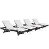 Convene Outdoor Patio Chaise Set of 4 / EEI-2429