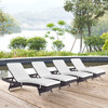 Convene Chaise Outdoor Patio Set of 4 / EEI-2429