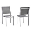 Shore Outdoor Patio Aluminum Side Chair Set of 2 / EEI-2585
