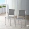 Shore Side Chair Outdoor Patio Aluminum Set of 2 / EEI-2585