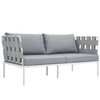 Harmony Outdoor Patio Aluminum Loveseat / EEI-2603