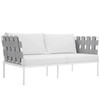 Harmony Outdoor Patio Aluminum Loveseat / EEI-2603