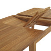 Marina Extendable Outdoor Patio Teak Dining Table / EEI-2714