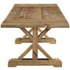 Den Extendable Wood Dining Table / EEI-2651