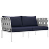 Harmony 5 Piece Outdoor Patio Aluminum Sectional Sofa Set / EEI-2621