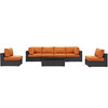 Convene 7 Piece Outdoor Patio Sectional Set / EEI-2164