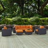 Convene 7 Piece Outdoor Patio Sectional Set / EEI-2200